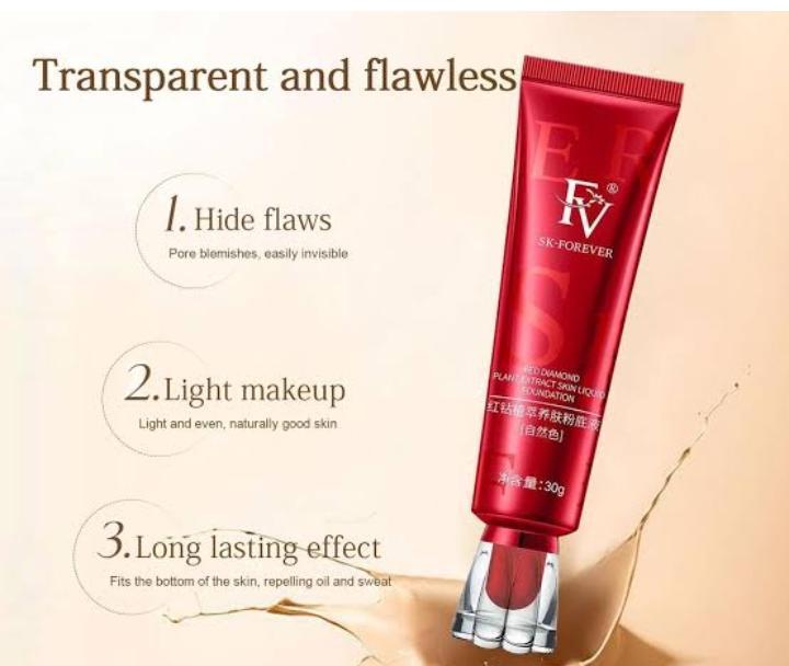 FV Foundation Lightweight, Waterproof and Long Lasting for All Skin Types