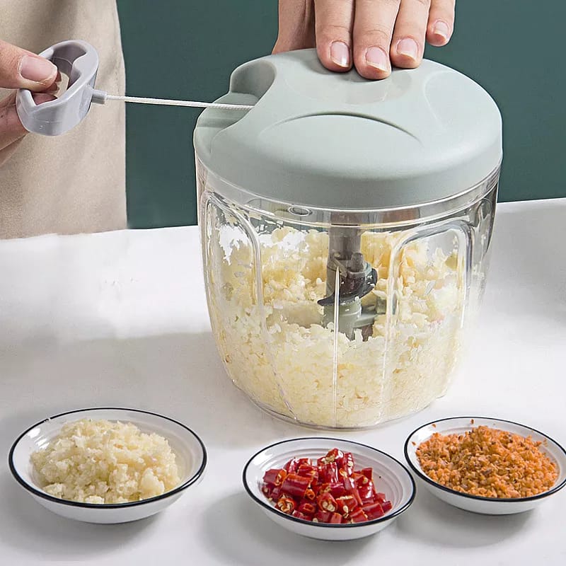 Multi-Functional Manual Food & Spin Cutter