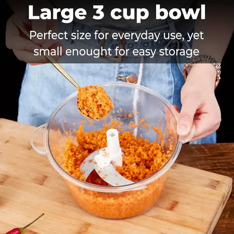 Multi-Functional Manual Food & Spin Cutter
