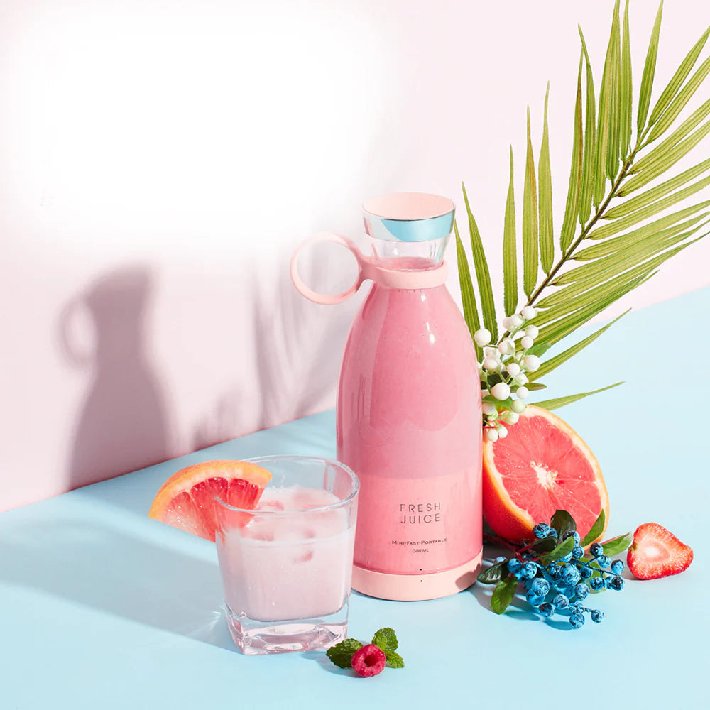 Rechargeable 6 Blades Juicer - Portable