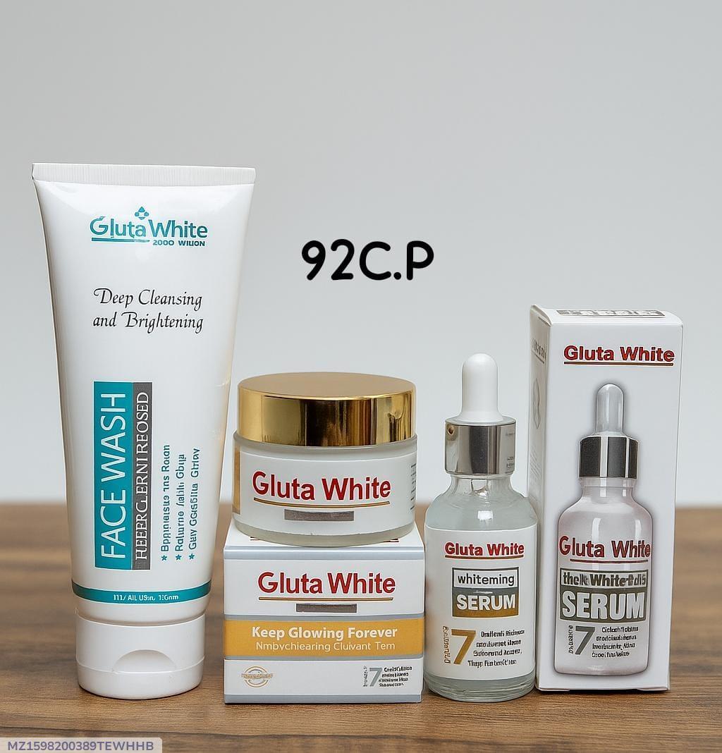 Ultimate 3 in 1 Skincare Bundle _ 1 Pack of Night Cream , Face Serum & Face Wash
